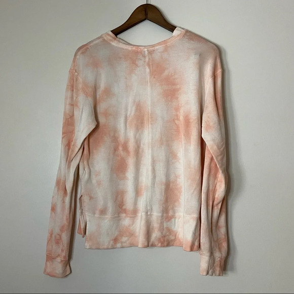 Peace & Pearls Tie Dye Crewneck Sweatshirt Boho Coastal Granny Soft Girl Medium - Picture 9 of 10